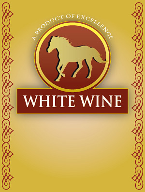 Rótulo Vinho Branco 003